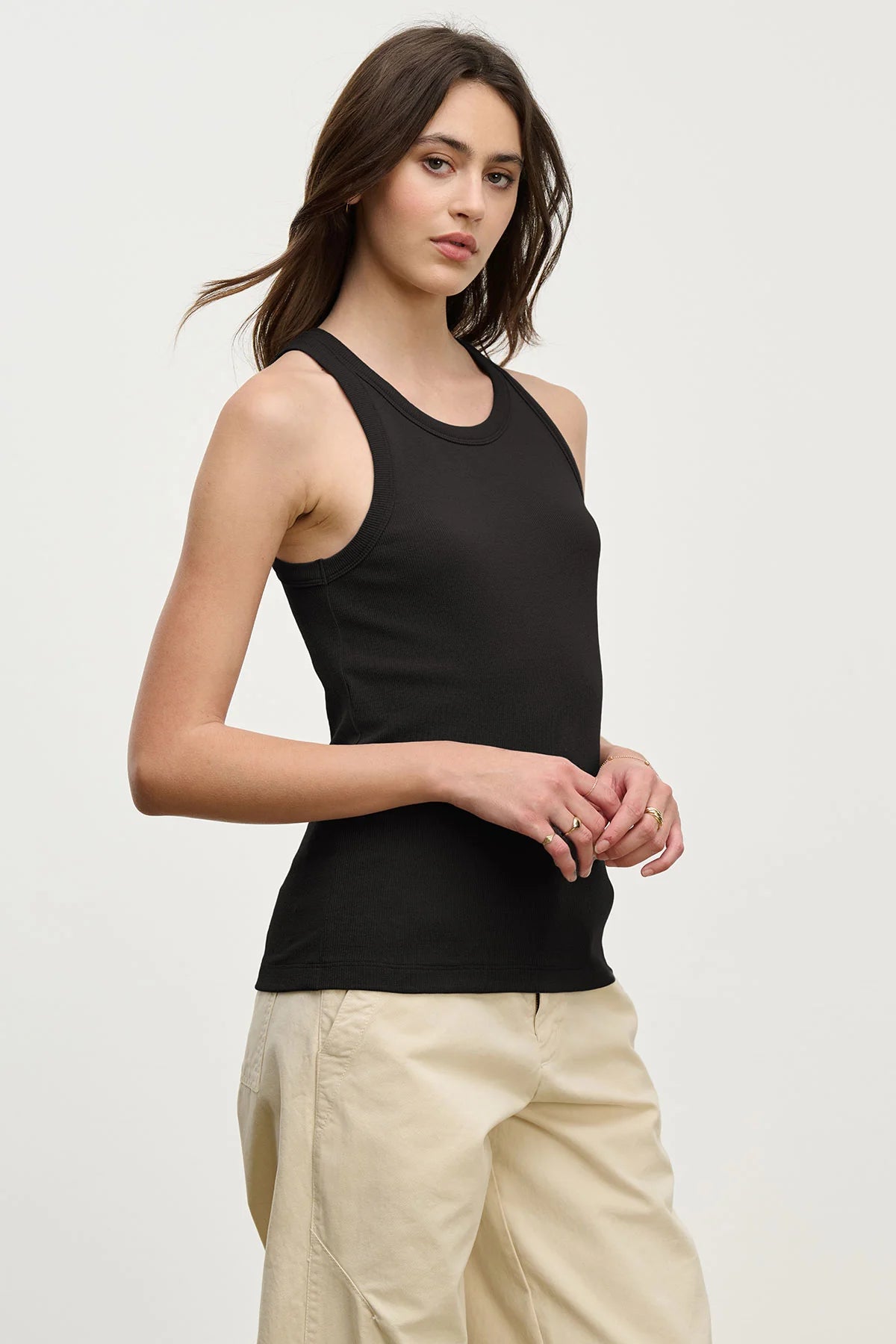 Velvet Cruz Tank Top Black
