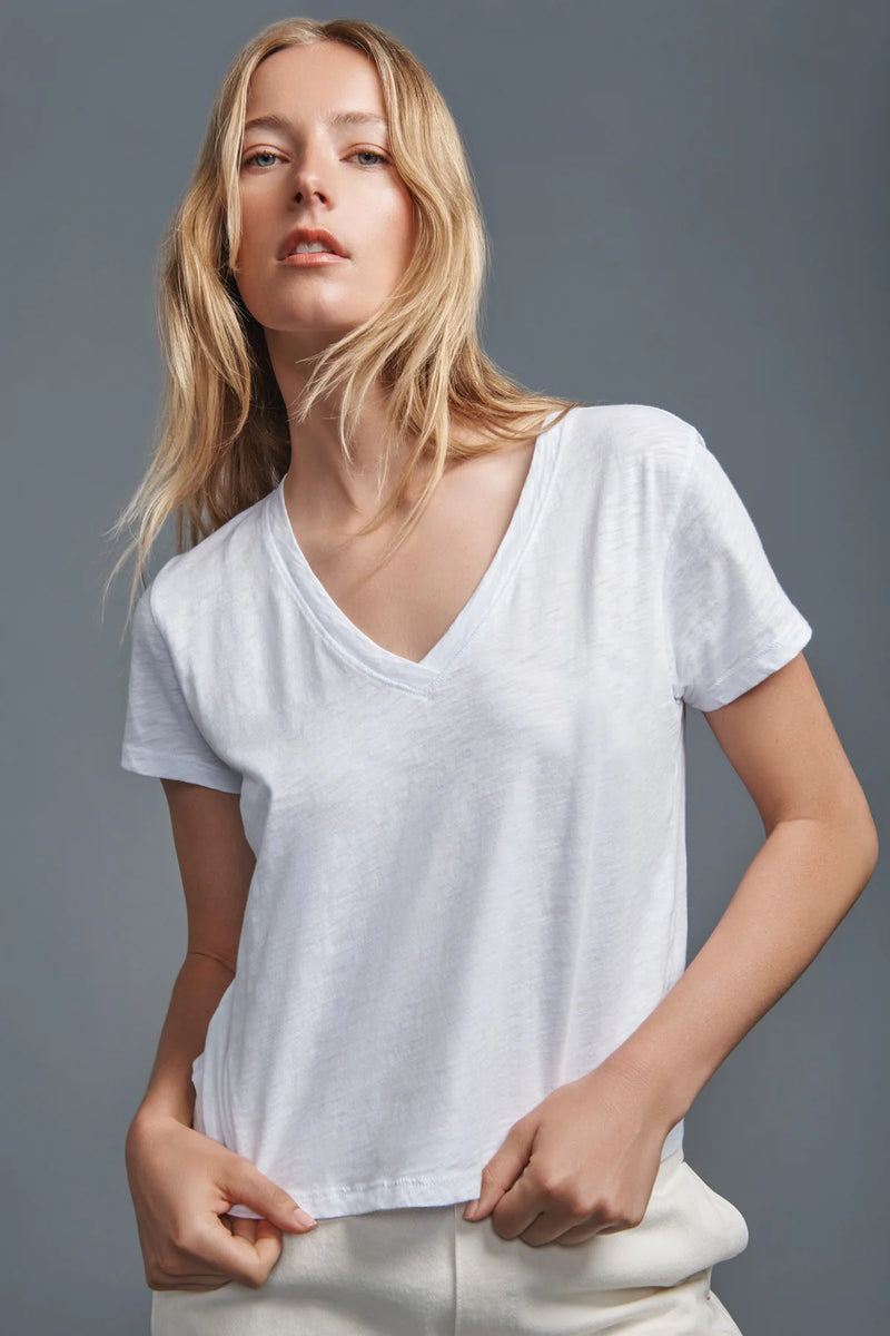 Velvet Elisha Tee White