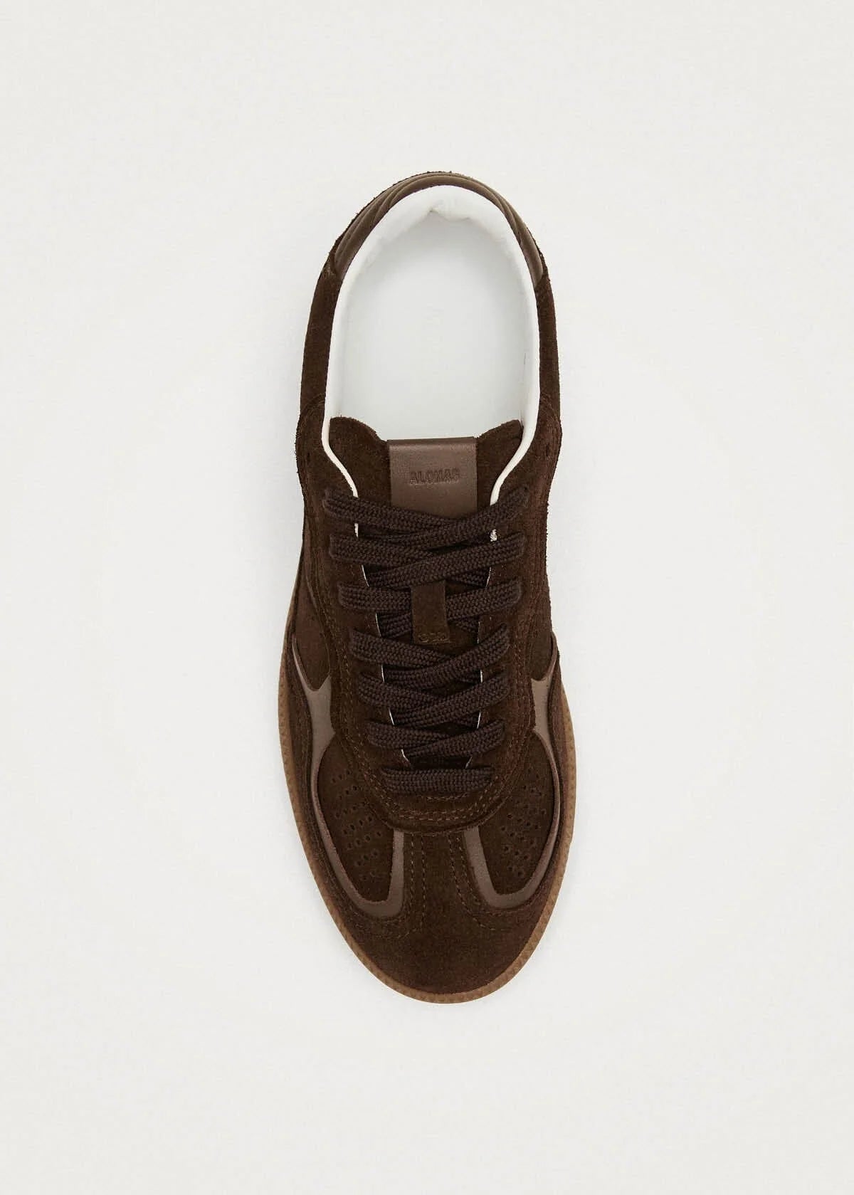 Alohas TB.490 RIFE CHOCOLATE BROWN LEATHER SNEAKERS