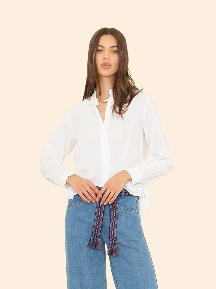 Xirena White Amelie Shirt