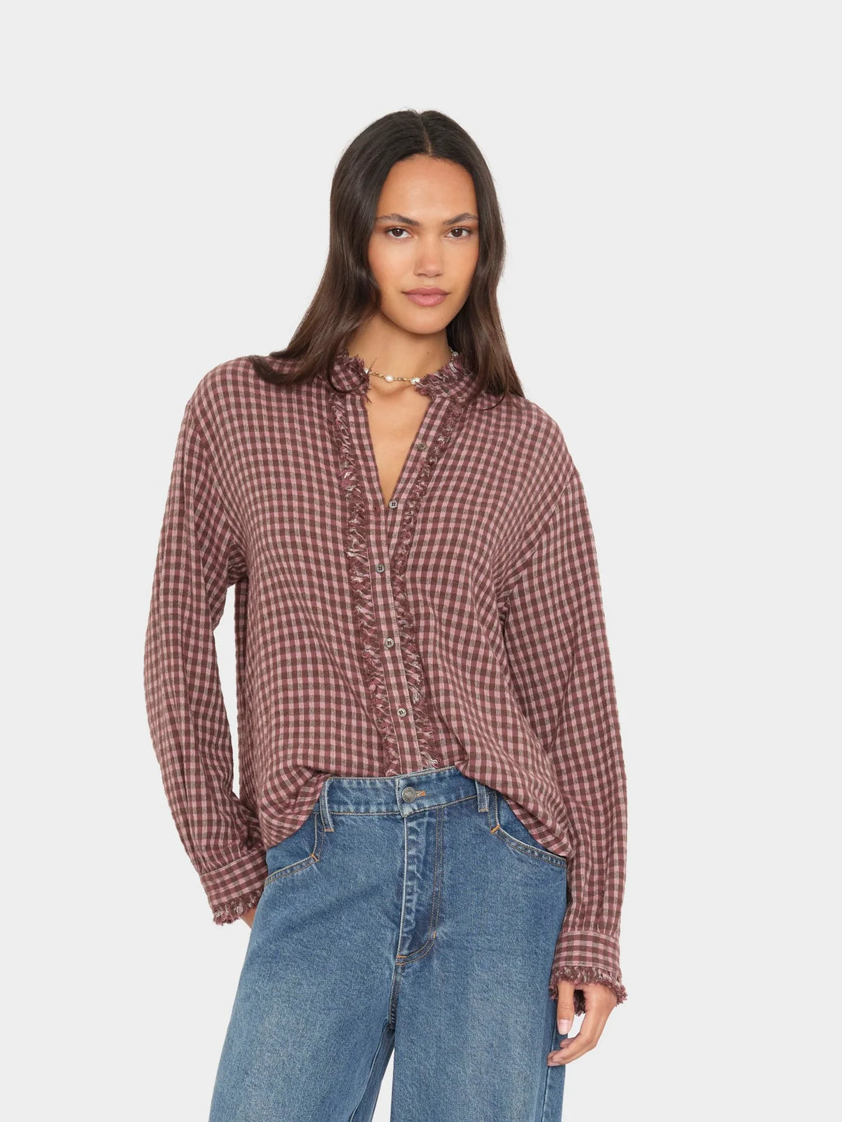 Xirena Bourbon Rose Amelie Shirt - Bourbon Rose
